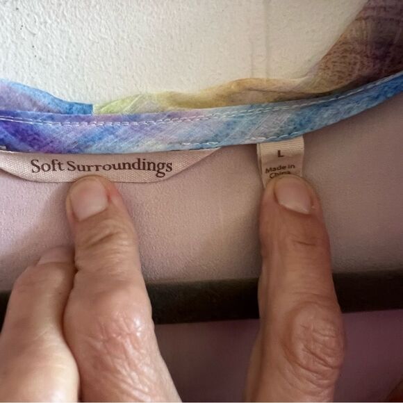 Soft Surroundings Carnevale Multi Plaid Maxi Dress - Picture 10 of 11